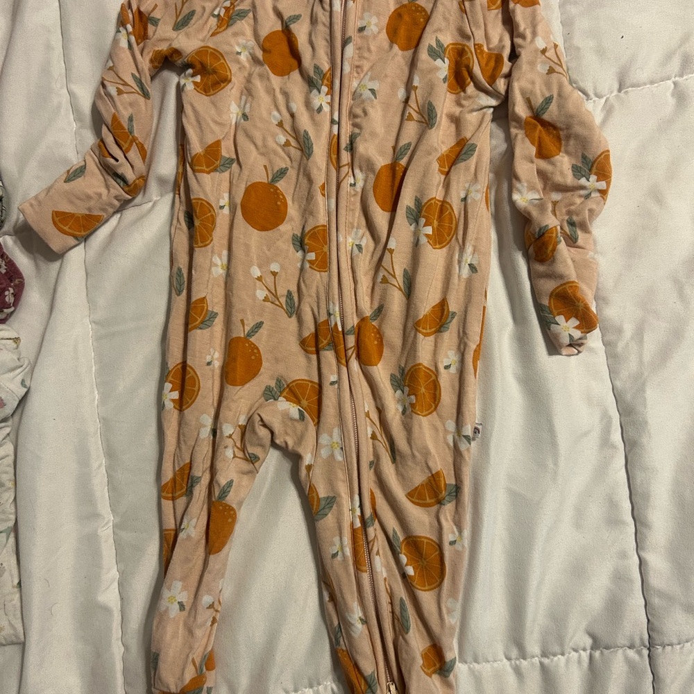 Floral and Patterned Baby Girl Bodysuits - Multicolor Set - Picture 8 of 10